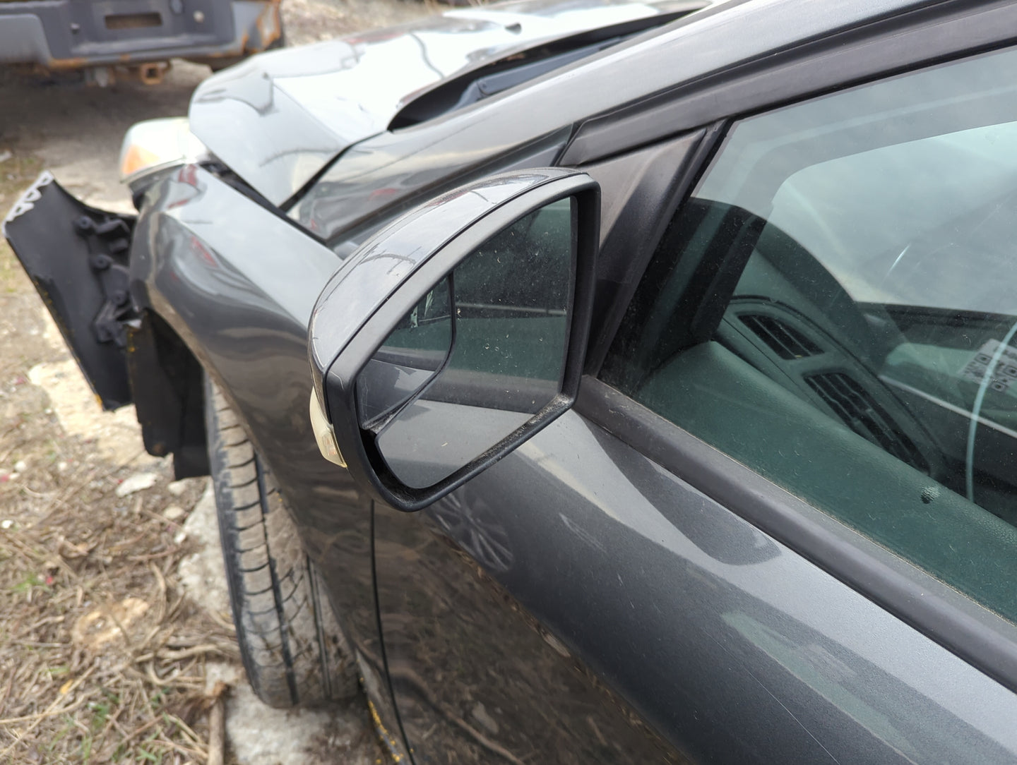 2015-2018 Ford Focus Driver Side View Mirror - Left Door Mirror OEM Used - Oemusedautoparts1.com