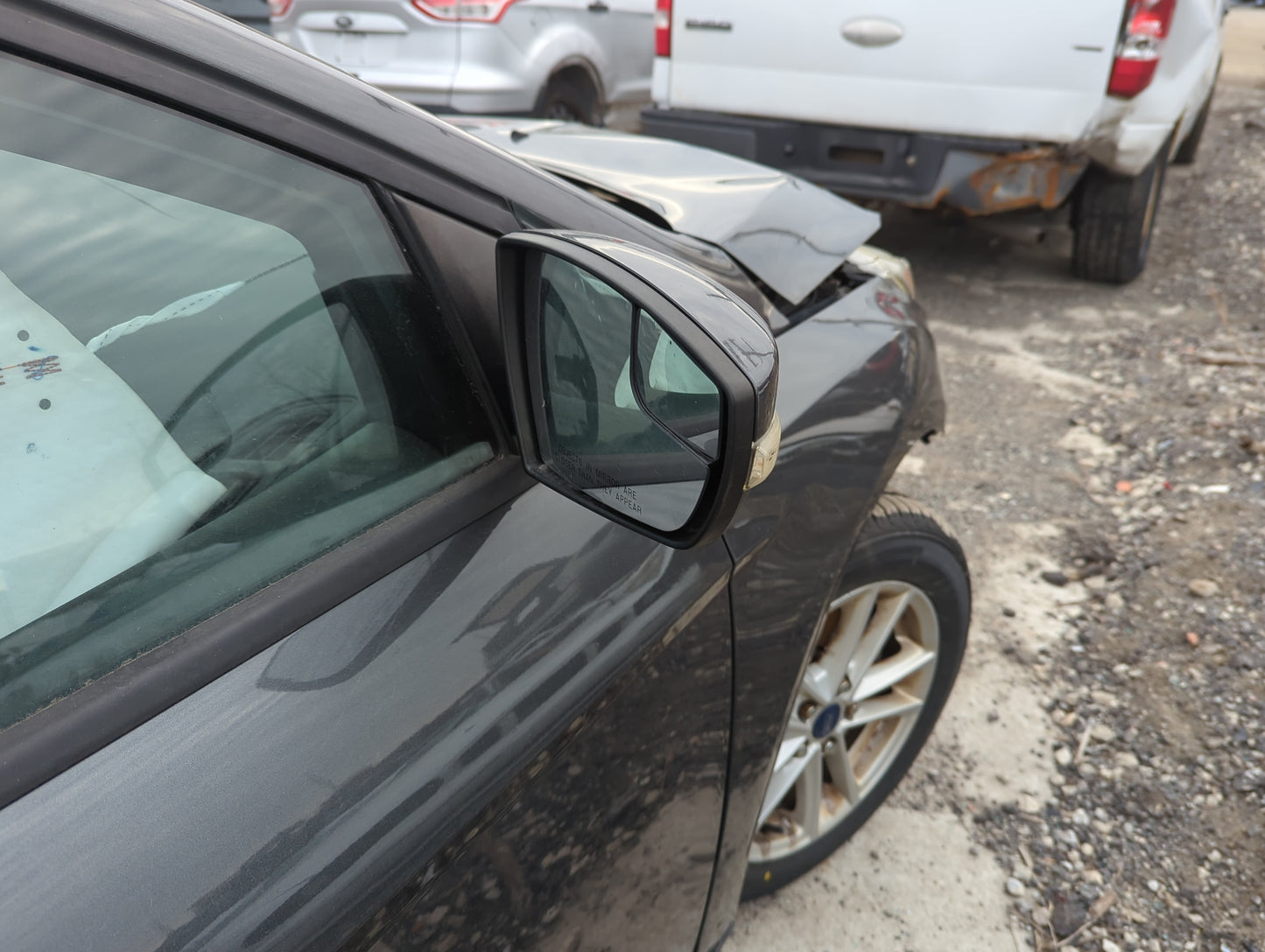 2015-2018 Ford Focus Passenger Side View Mirror - Right Door Mirror OEM Used - Oemusedautoparts1.com