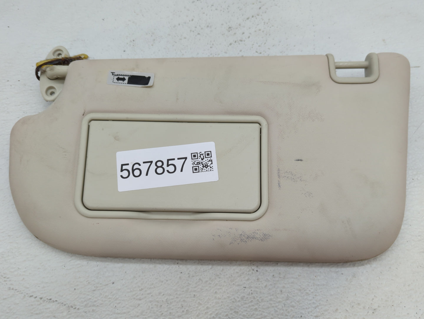 2013-2018 Ford Focus Sun Visor Shade Replacement Passenger Right Mirror Fits Fits 2013 2014 2015 2016 2017 2018 OEM Used Aut
