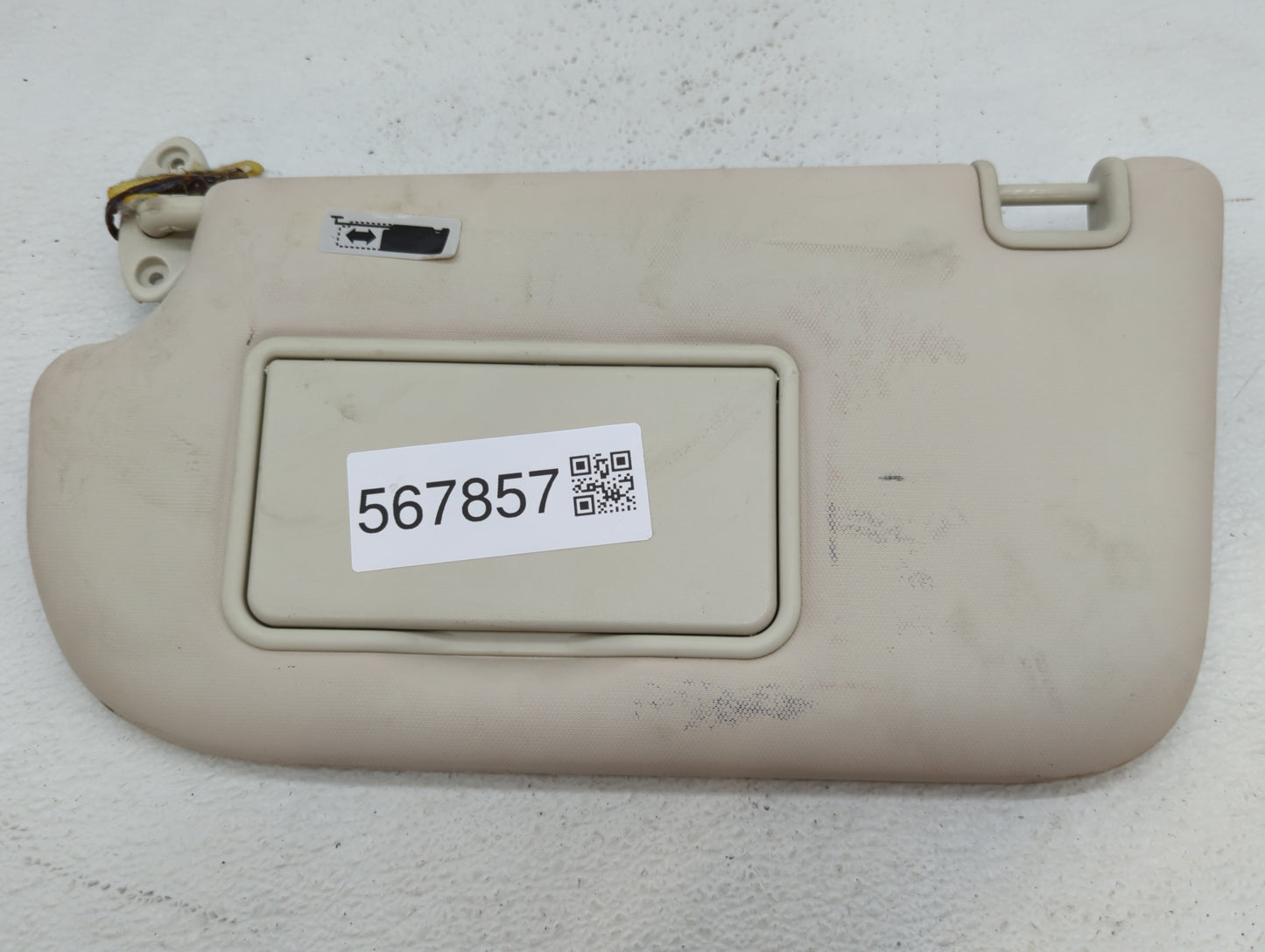 2013-2018 Ford Focus Sun Visor Shade Replacement Passenger Right Mirror Fits Fits 2013 2014 2015 2016 2017 2018 OEM Used Aut