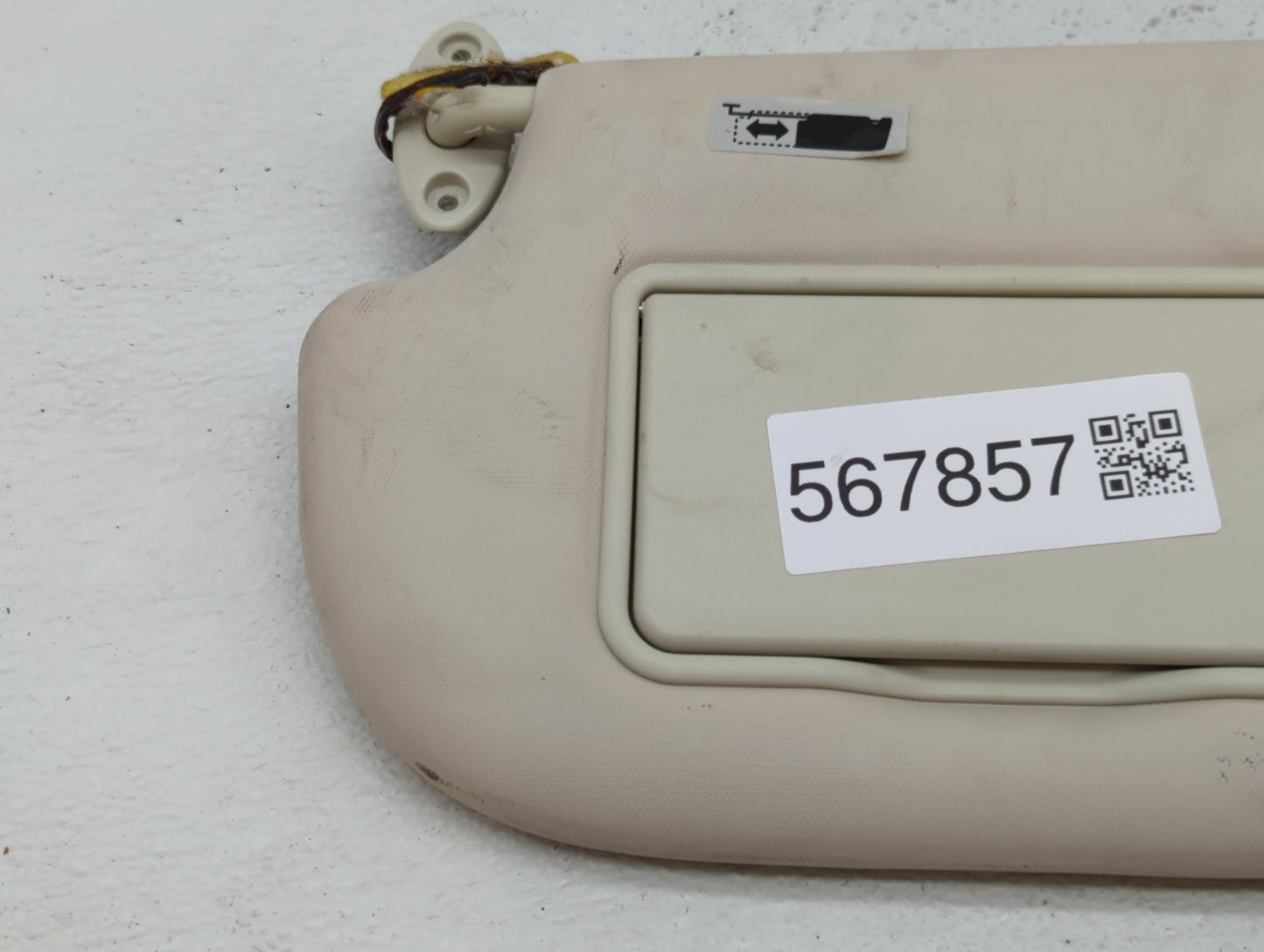 2013-2018 Ford Focus Sun Visor Shade Replacement Passenger Right Mirror Fits Fits 2013 2014 2015 2016 2017 2018 OEM Used Aut
