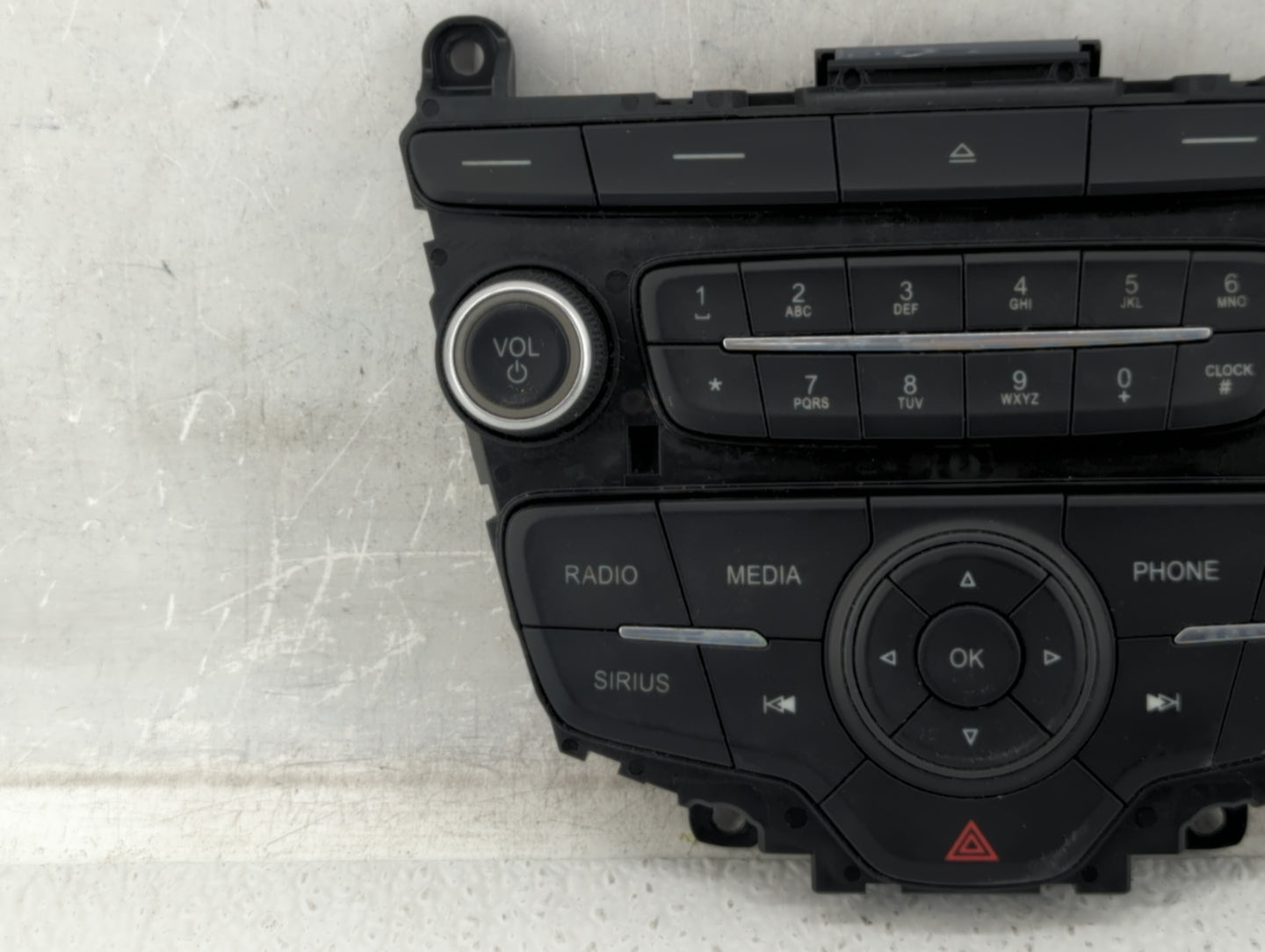 2015-2018 Ford Focus Radio AM FM Cd Player Receiver Replacement P/N:F1ET18K811KD Fits Fits 2015 2016 2017 2018 2019 OEM Used