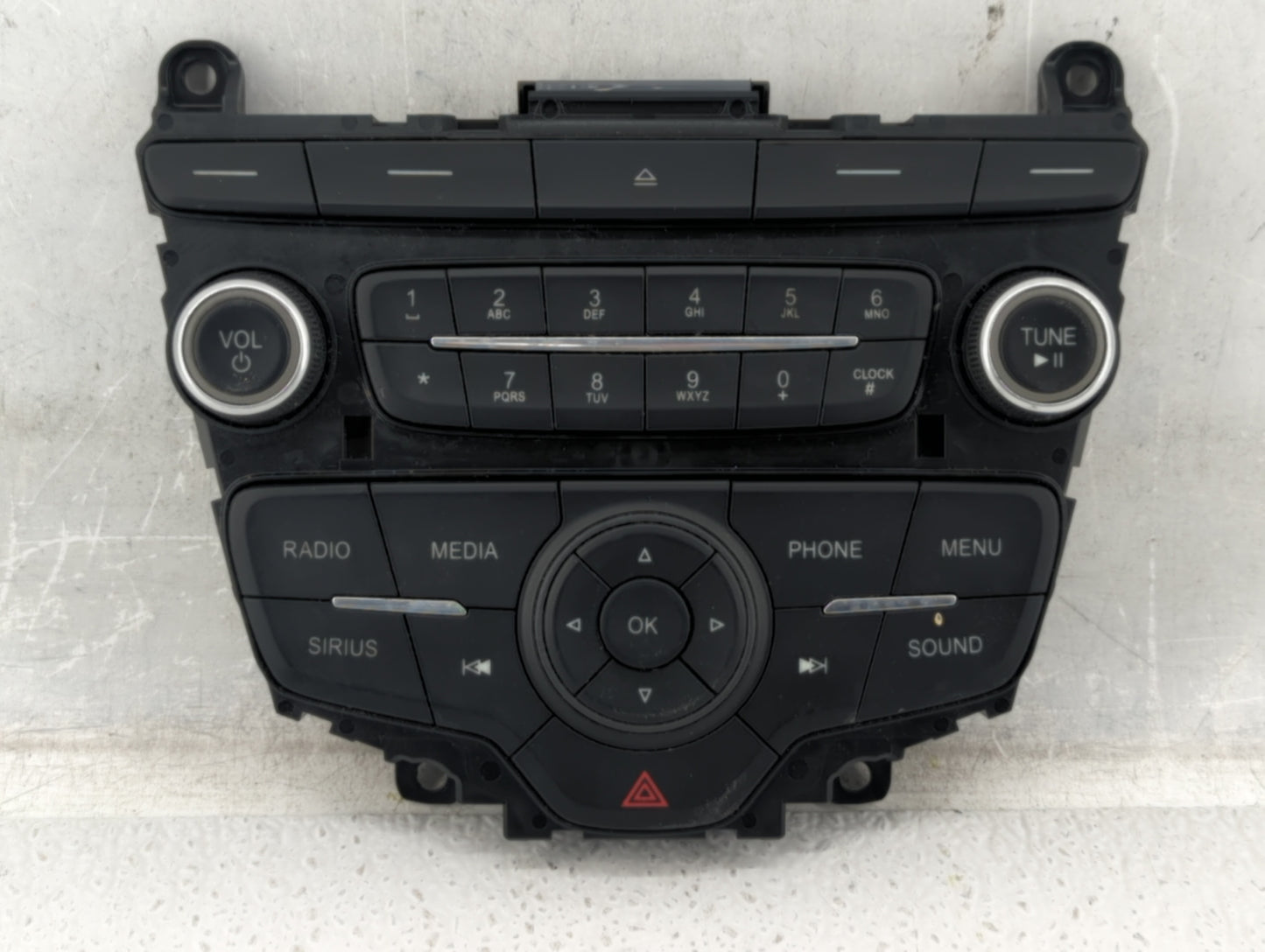2015-2018 Ford Focus Radio AM FM Cd Player Receiver Replacement P/N:F1ET18K811KD Fits Fits 2015 2016 2017 2018 2019 OEM Used