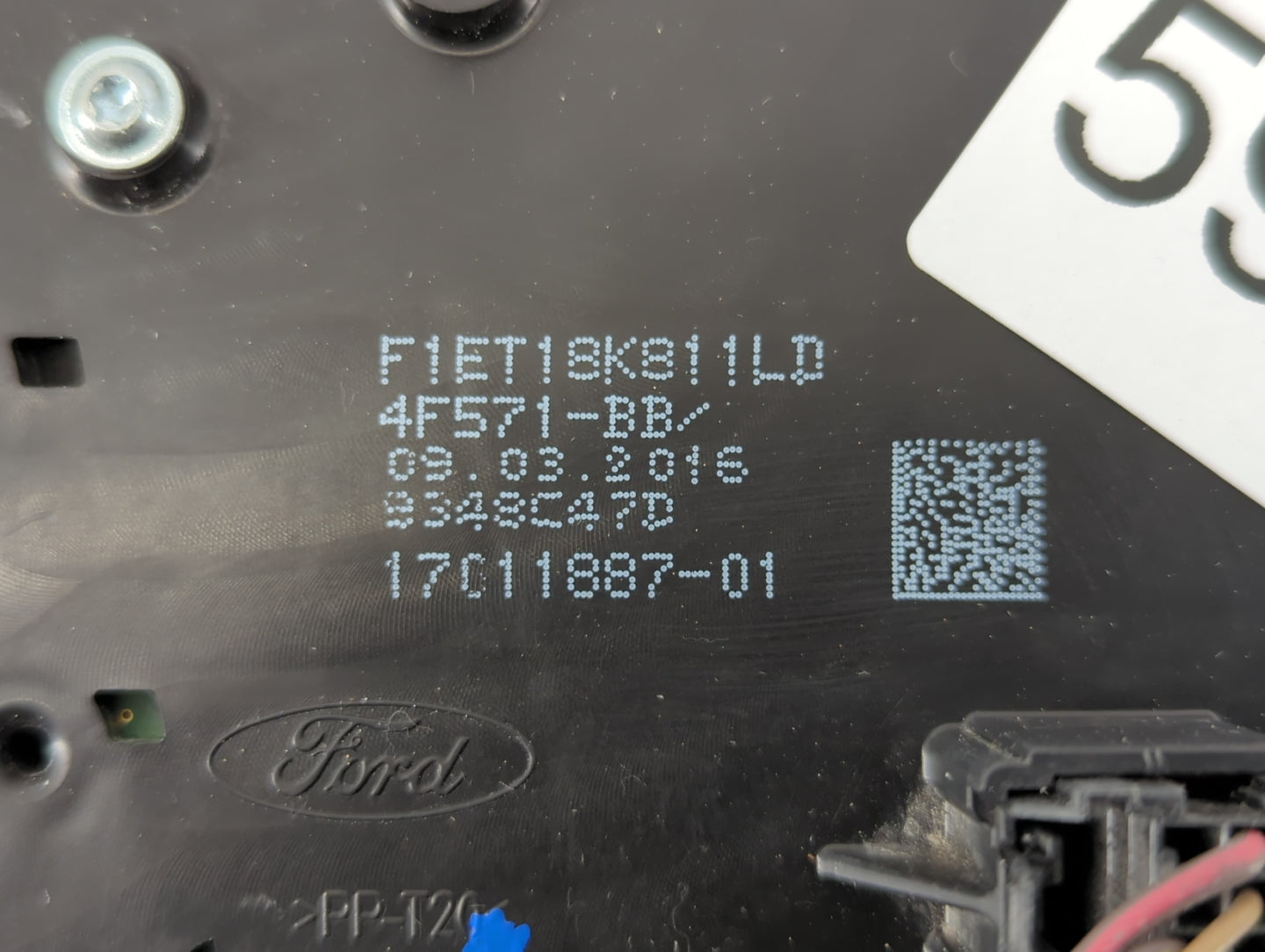 2015-2018 Ford Focus Climate Control Module Temperature AC/Heater Replacement P/N:F1ET18K811LD Fits Fits 2015 2016 2017 2018