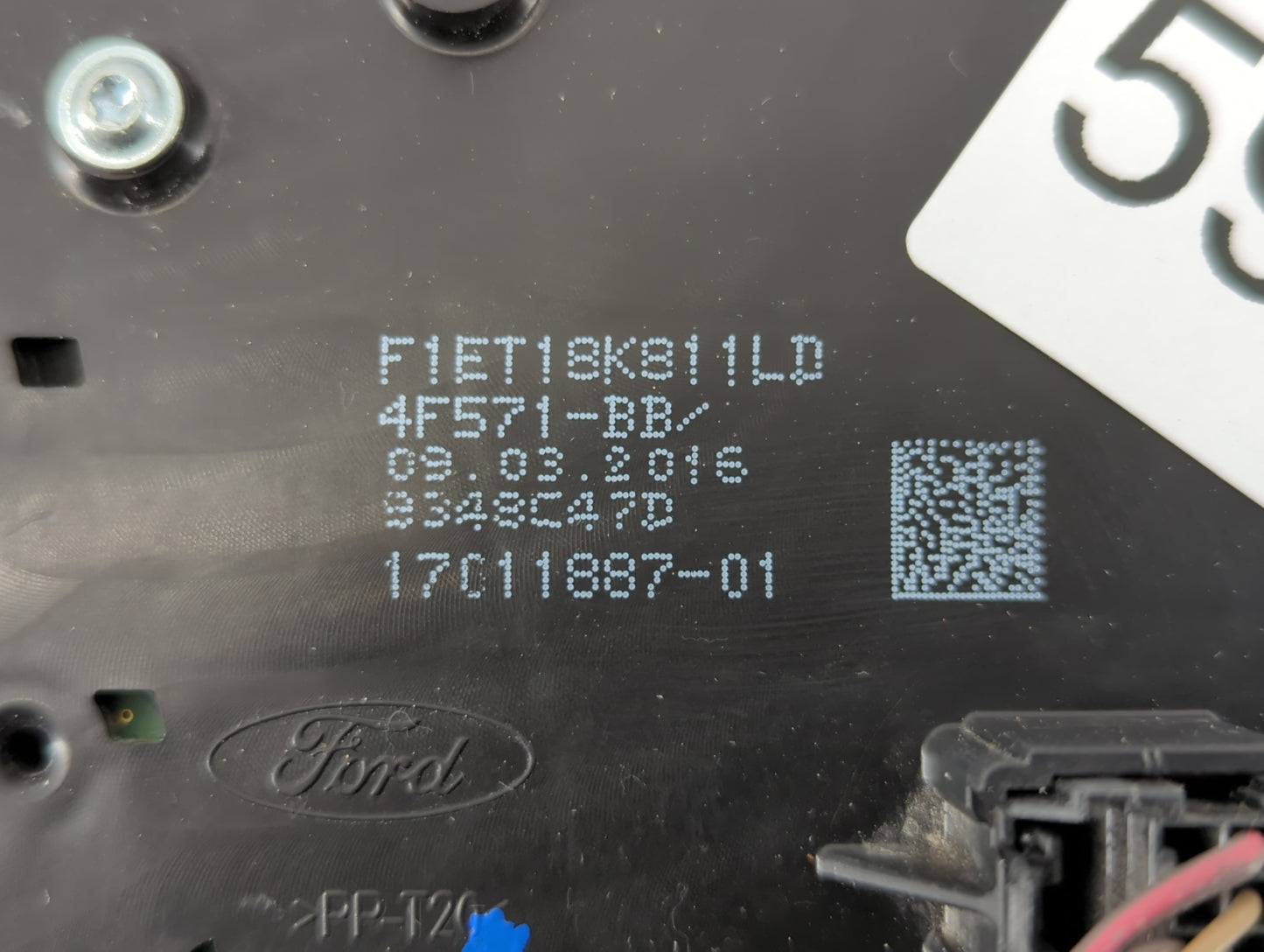 2015-2018 Ford Focus Climate Control Module Temperature AC/Heater Replacement P/N:F1ET18K811LD Fits Fits 2015 2016 2017 2018