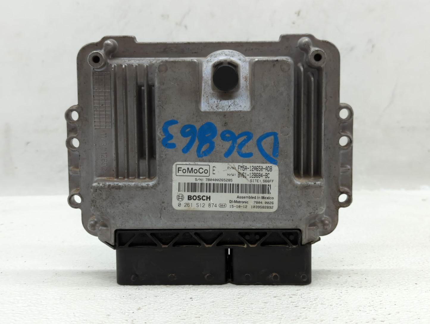 2013-2018 Ford Focus PCM Engine Control Computer ECU ECM PCU OEM P/N:BV61-12B684-BC FM5A-12A650-ADB Fits OEM Used Auto Parts