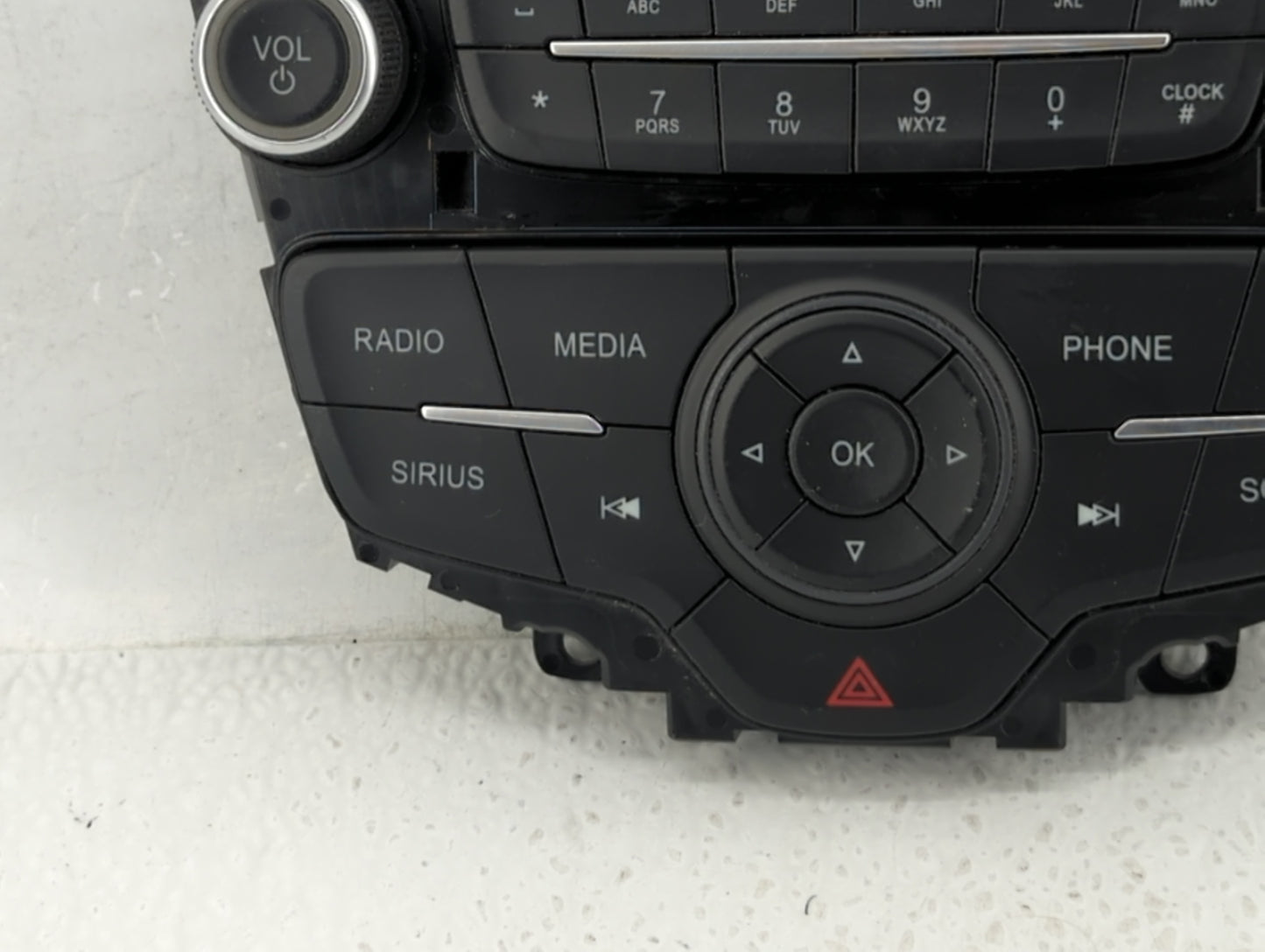 2015-2018 Ford Focus Radio AM FM Cd Player Receiver Replacement P/N:F1ET18K811KD Fits Fits 2015 2016 2017 2018 2019 OEM Used