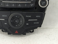2015-2018 Ford Focus Radio AM FM Cd Player Receiver Replacement P/N:F1ET18K811KD Fits Fits 2015 2016 2017 2018 2019 OEM Used