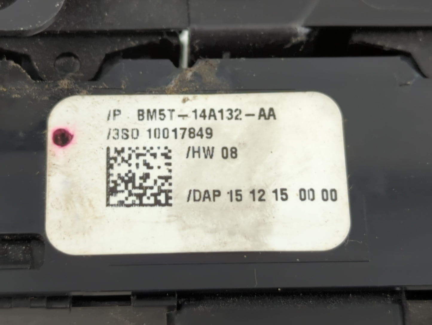 2012-2018 Ford Focus Master Power Window Switch Replacement Driver Side Left P/N:BM5T-14A132-AA Fits OEM Used Auto Parts - O