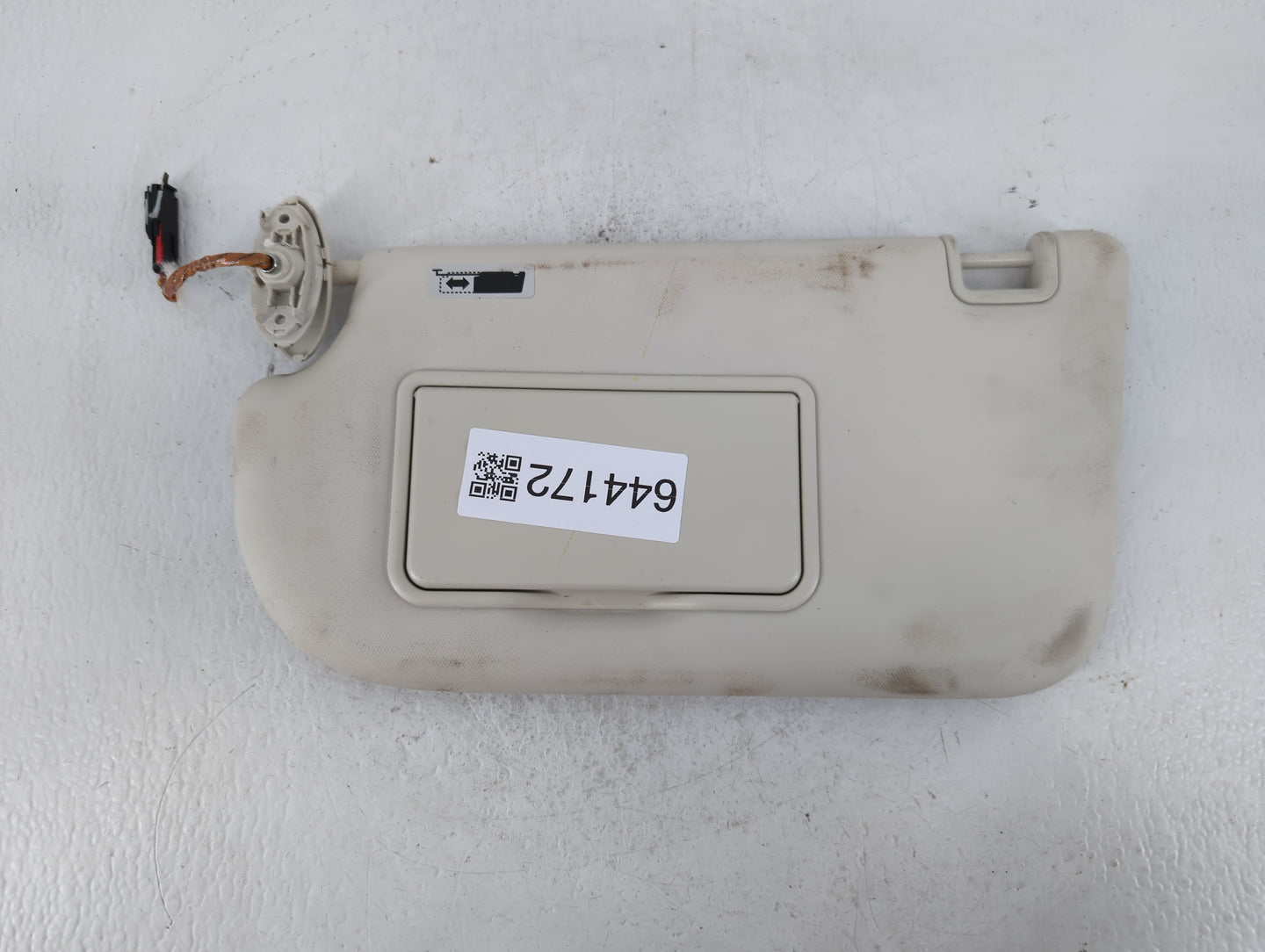 2013-2018 Ford Focus Sun Visor Shade Replacement Driver Left Mirror Fits Fits 2013 2014 2015 2016 2017 2018 OEM Used Auto Pa