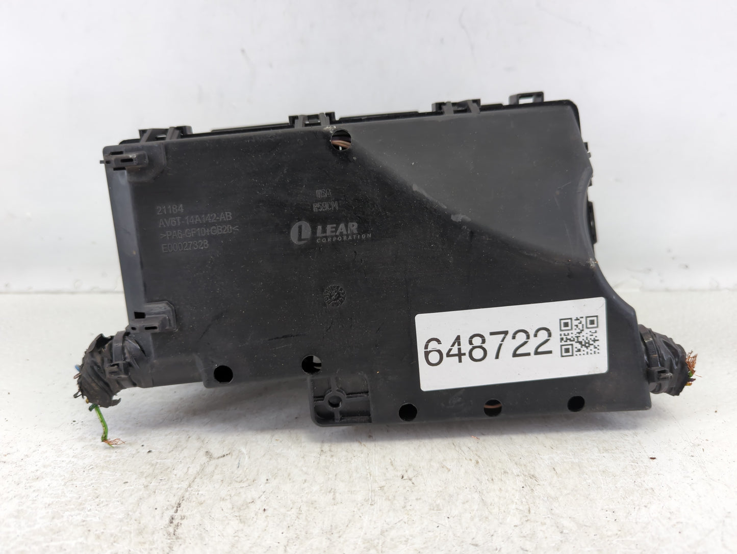 2016 Ford Focus Fusebox Fuse Box Panel Relay Module P/N:AV6T-14A067-AD Fits OEM Used Auto Parts - Oemusedautoparts1.com