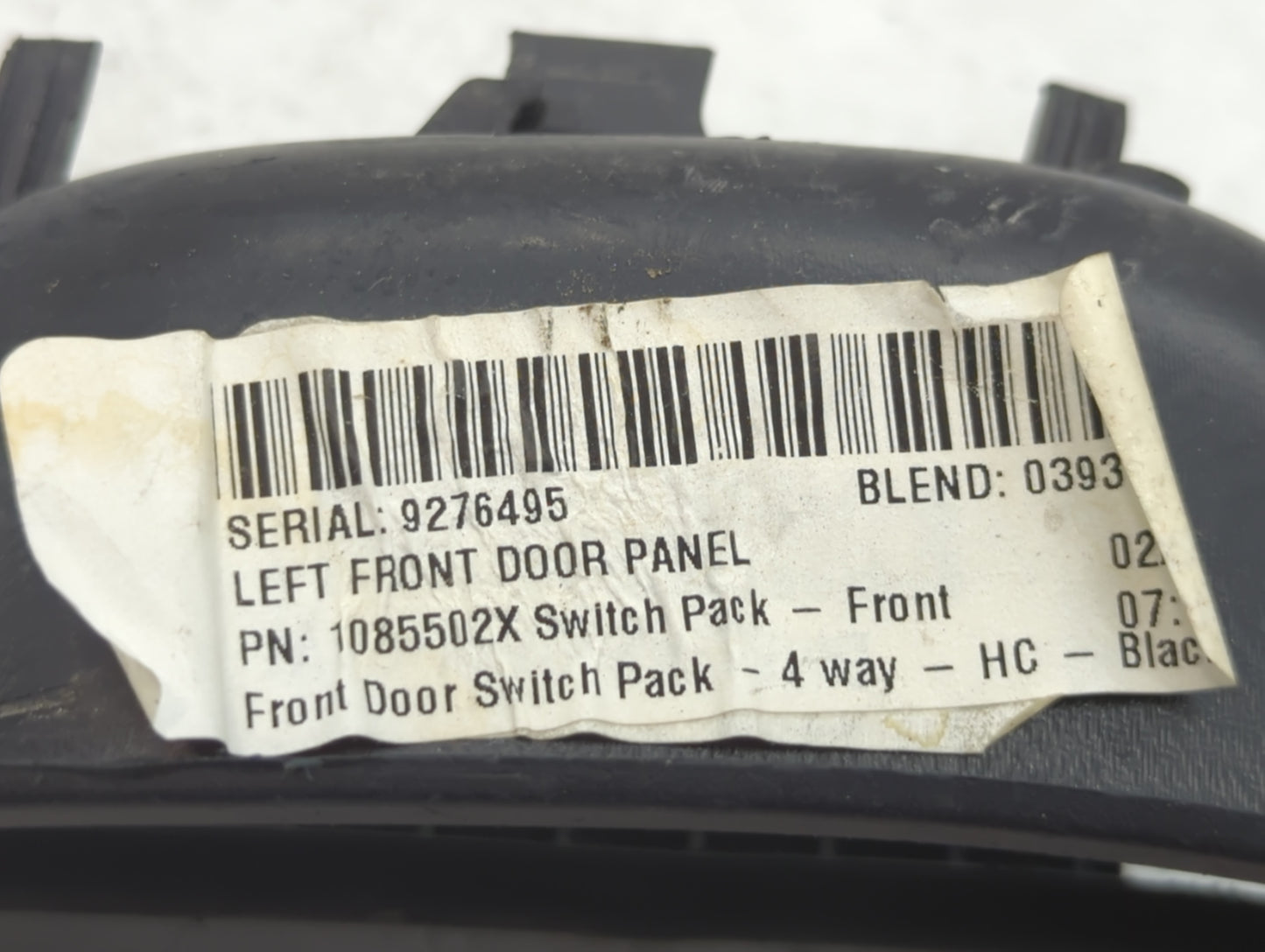 2012-2018 Ford Focus Master Power Window Switch Replacement Driver Side Left P/N:1085502X Fits OEM Used Auto Parts - Oemused