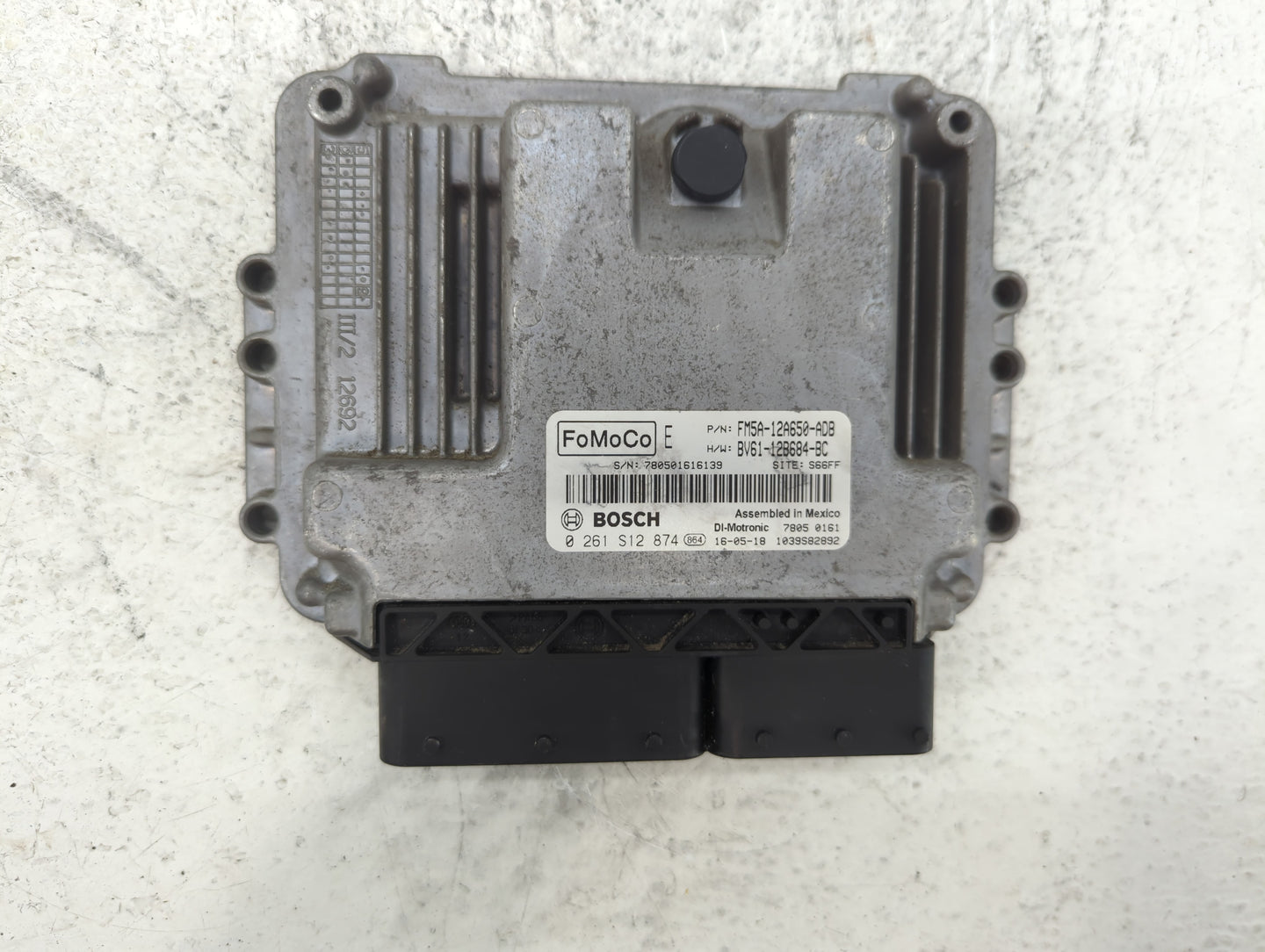 2013-2018 Ford Focus PCM Engine Control Computer ECU ECM PCU OEM P/N:BV61-12B684-BC FM5A-12A650-ADB Fits OEM Used Auto Parts