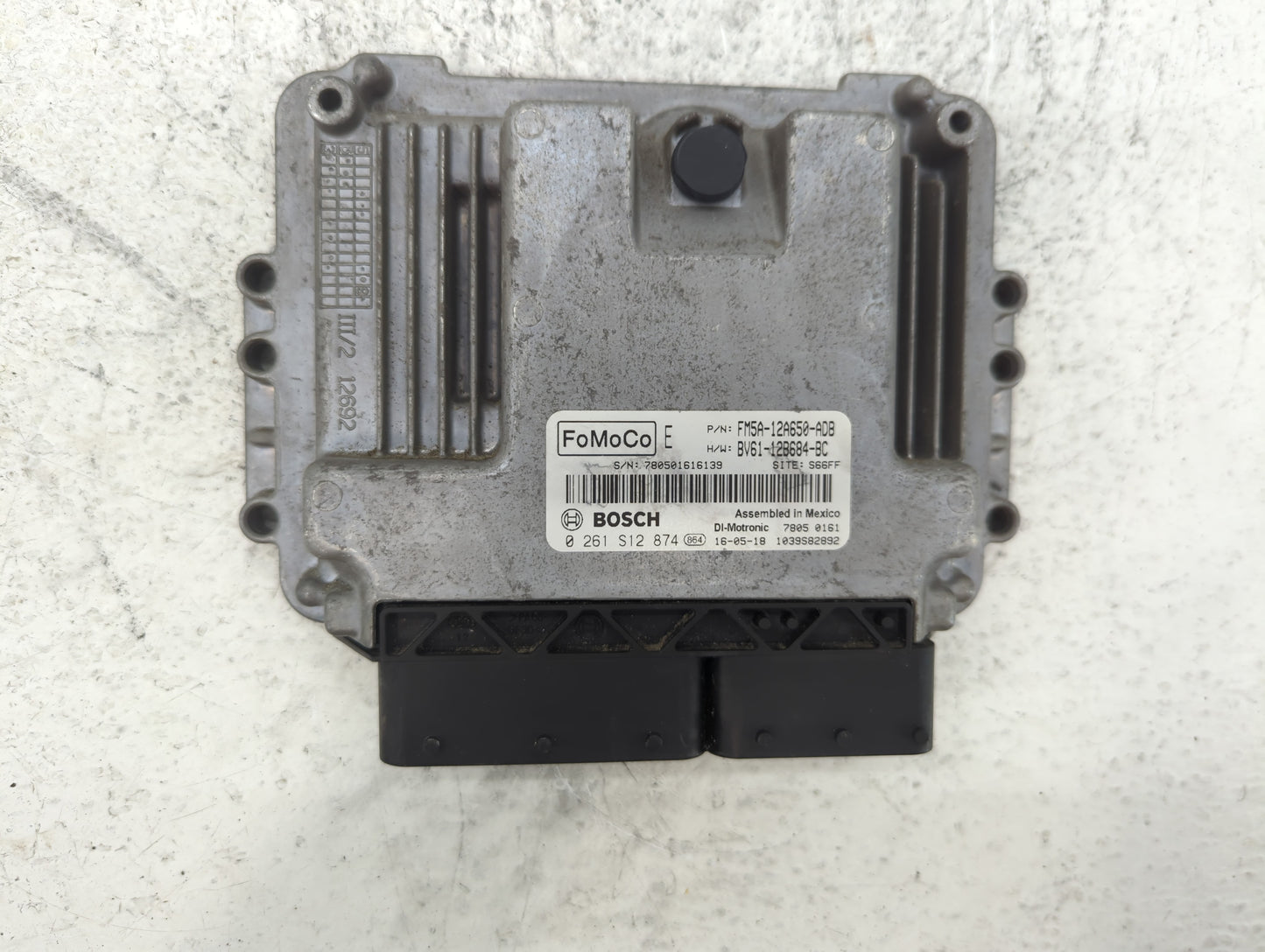 2013-2018 Ford Focus PCM Engine Control Computer ECU ECM PCU OEM P/N:BV61-12B684-BC FM5A-12A650-ADB Fits OEM Used Auto Parts