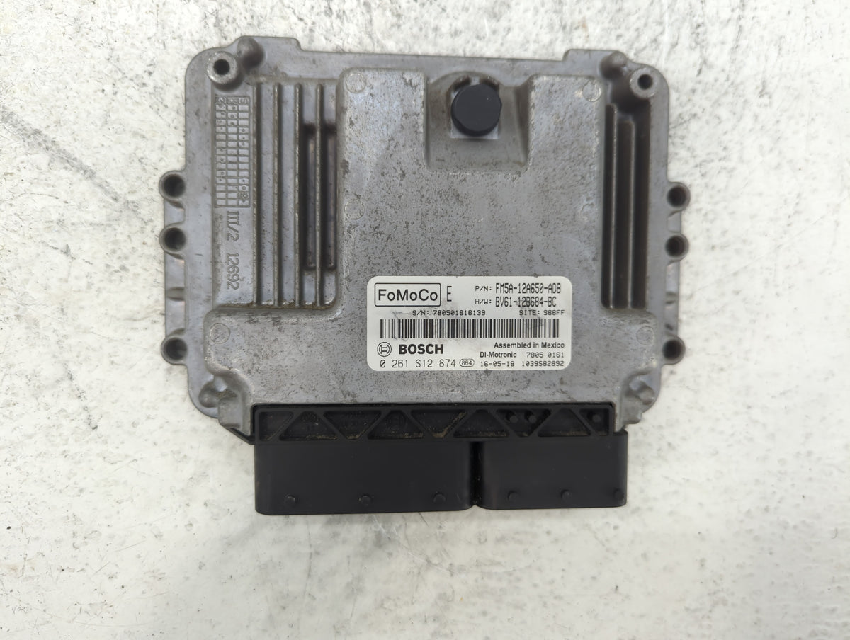 2013-2018 Ford Focus PCM Engine Control Computer ECU ECM PCU OEM P/N:BV61-12B684-BC FM5A-12A650-ADB OEM Used Auto Parts - Oe