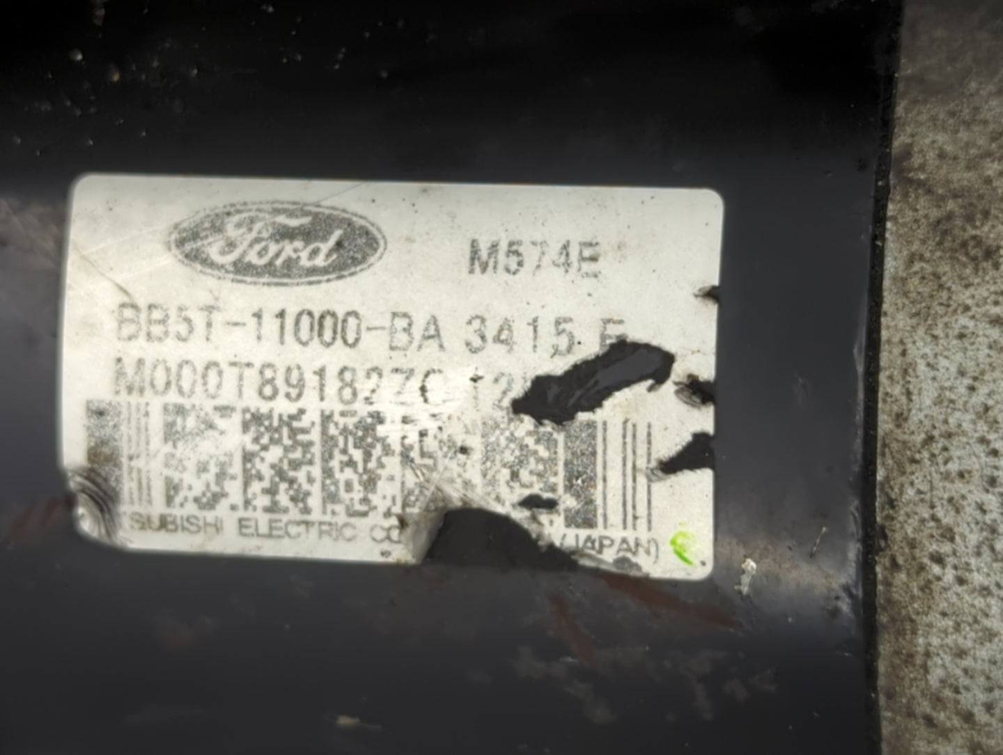 2012-2018 Ford Focus Car Starter Motor Solenoid OEM P/N:M000T89182ZC BB5T-11000-BA Fits OEM Used Auto Parts - Oemusedautopar