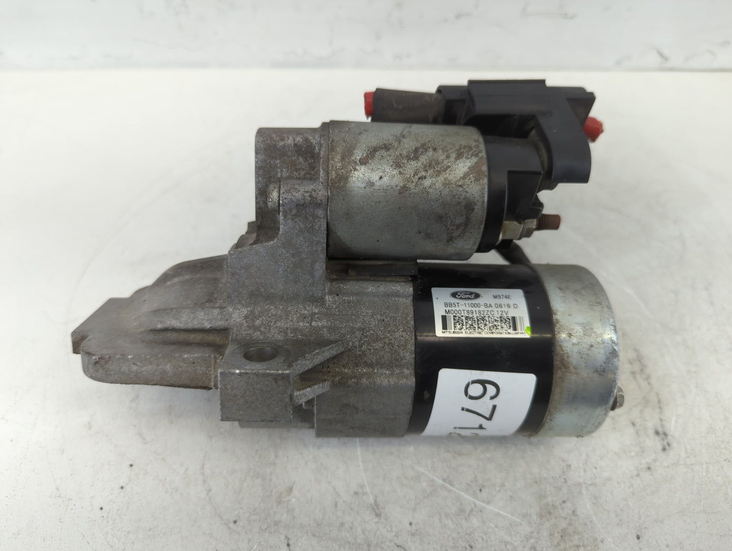 2012-2018 Ford Focus Car Starter Motor Solenoid OEM P/N:M000T89182ZC BB5T-11000-BA Fits OEM Used Auto Parts - Oemusedautopar