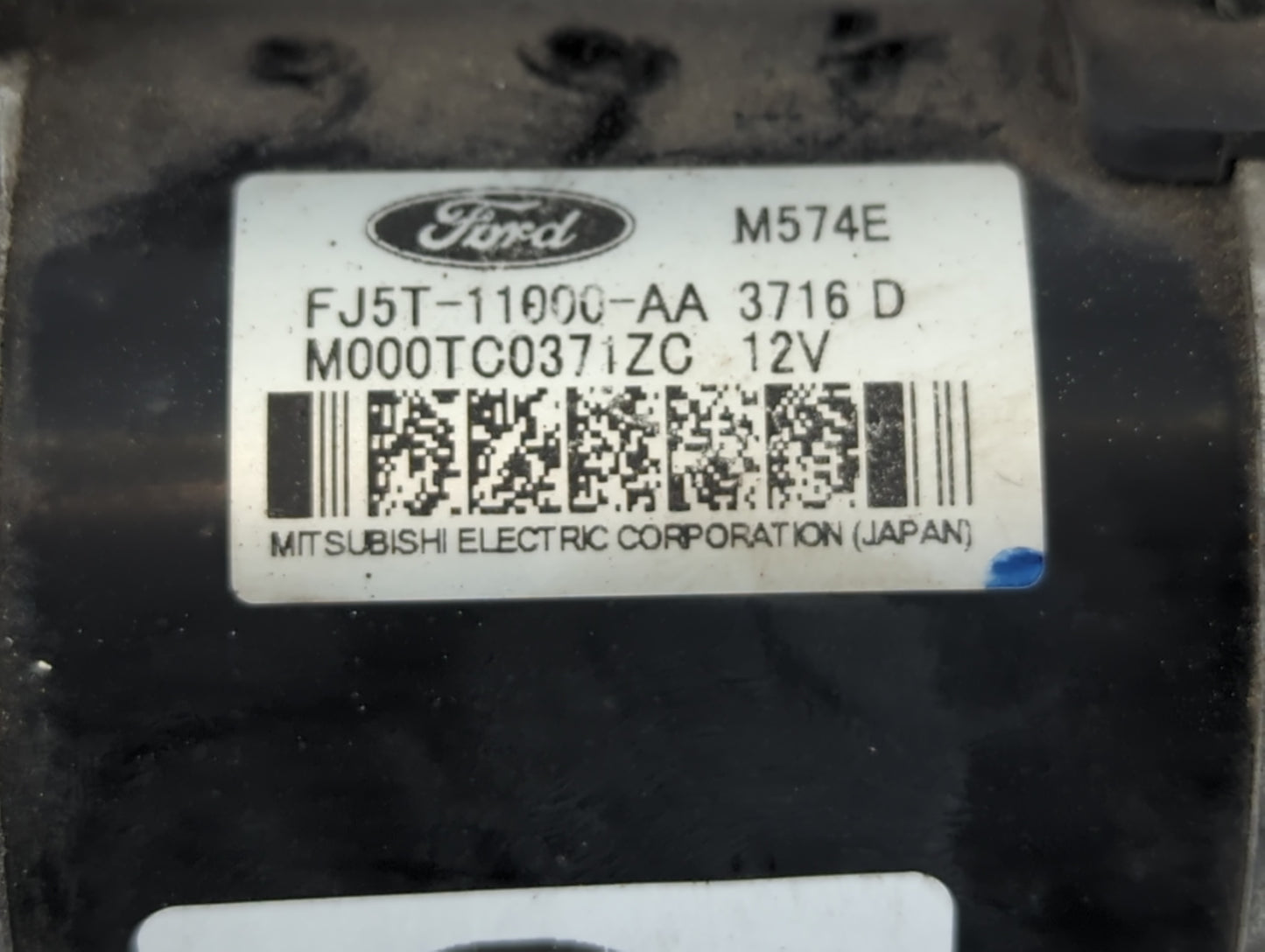 2012-2018 Ford Focus Car Starter Motor Solenoid OEM P/N:M000TC0371ZC FJ5T-11000-AA Fits OEM Used Auto Parts - Oemusedautopar