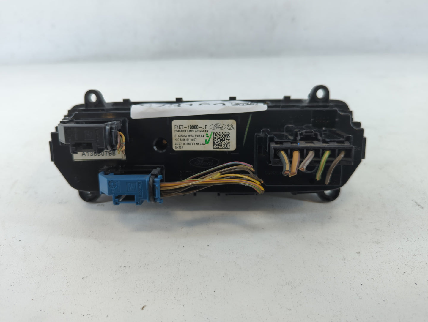 2015-2018 Ford Focus Climate Control Module Temperature AC/Heater Replacement P/N:F1ET-19980-JF Fits Fits 2015 2016 2017 201