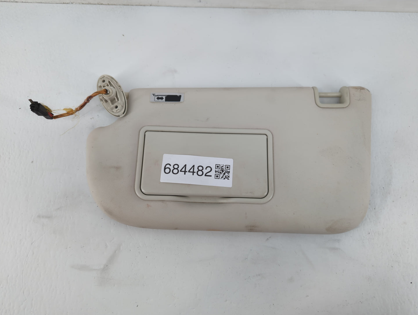 1992 Chrysler Town & Country Driver Left Side View Manual Door Mirror - Oemusedautoparts1.com