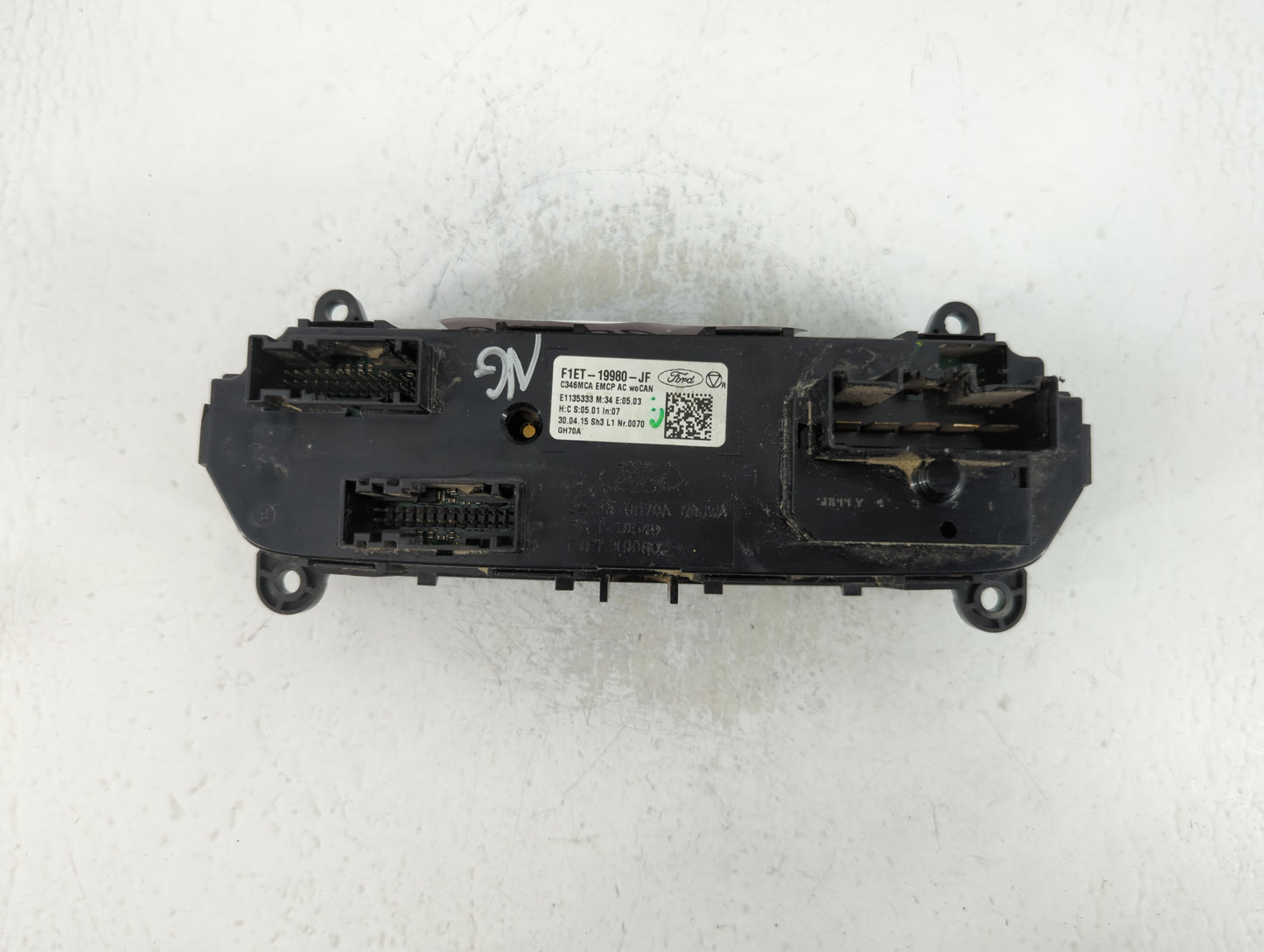 2015-2018 Ford Focus Climate Control Module Temperature AC/Heater Replacement P/N:F1ET-19980-JF Fits Fits 2015 2016 2017 201