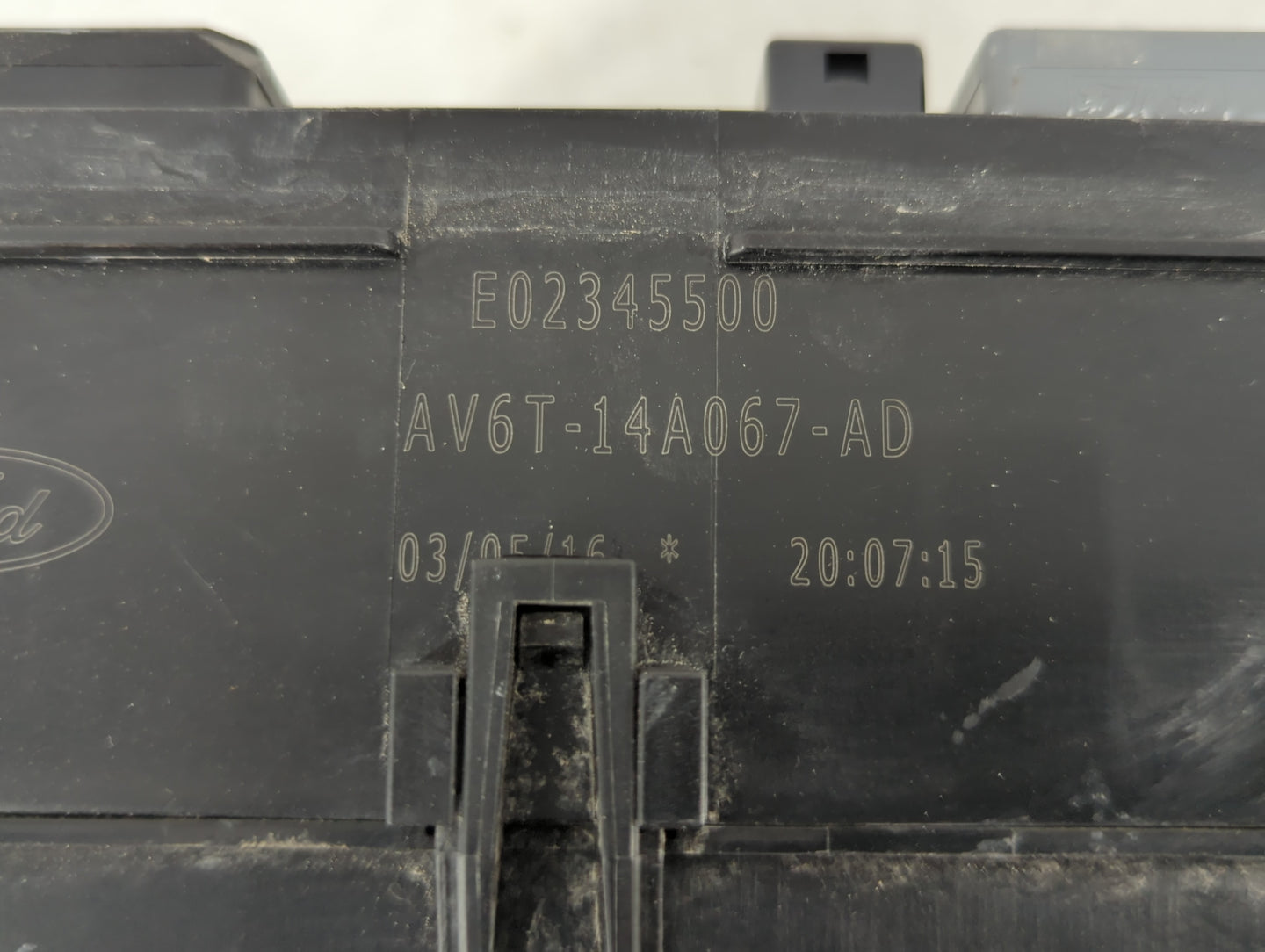 2016 Ford Focus Fusebox Fuse Box Panel Relay Module P/N:AV6T-14A067-AD Fits OEM Used Auto Parts - Oemusedautoparts1.com