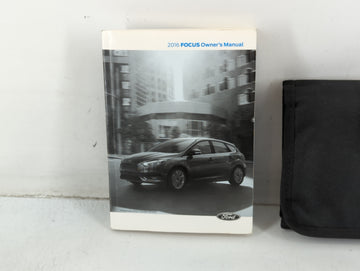 2016 Ford Focus Owners Manual Book Guide P/N:GM5J 19A321 AA OEM Used Auto Parts