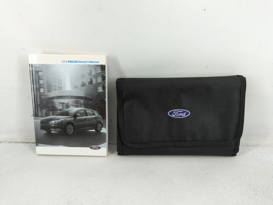 2016 Ford Focus Owners Manual Book Guide P/N:GM5J 19A321 AA OEM Used Auto Parts - Oemusedautoparts1.com