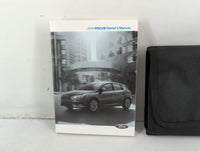 2016 Ford Focus Owners Manual Book Guide P/N:GM5J 19A321 AA OEM Used Auto Parts - Oemusedautoparts1.com