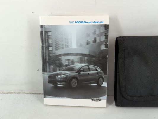 2016 Ford Focus Owners Manual Book Guide P/N:GM5J 19A321 AA OEM Used Auto Parts