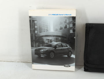 2016 Ford Focus Owners Manual Book Guide P/N:GM5J 19A321 AA OEM Used Auto Parts