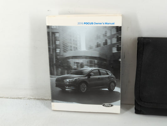 2016 Ford Focus Owners Manual Book Guide P/N:GM5J 19A321 AA OEM Used Auto Parts