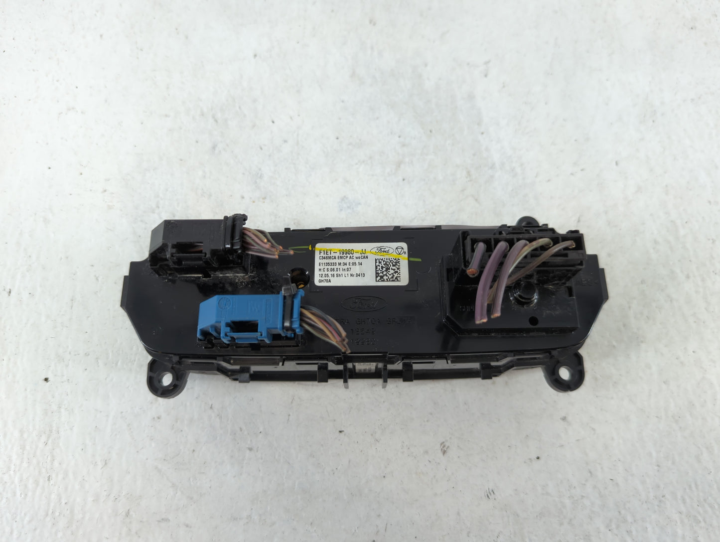 2015-2018 Ford Focus Climate Control Module Temperature AC/Heater Replacement P/N:F1ET-19980-JJ Fits Fits 2015 2016 2017 201