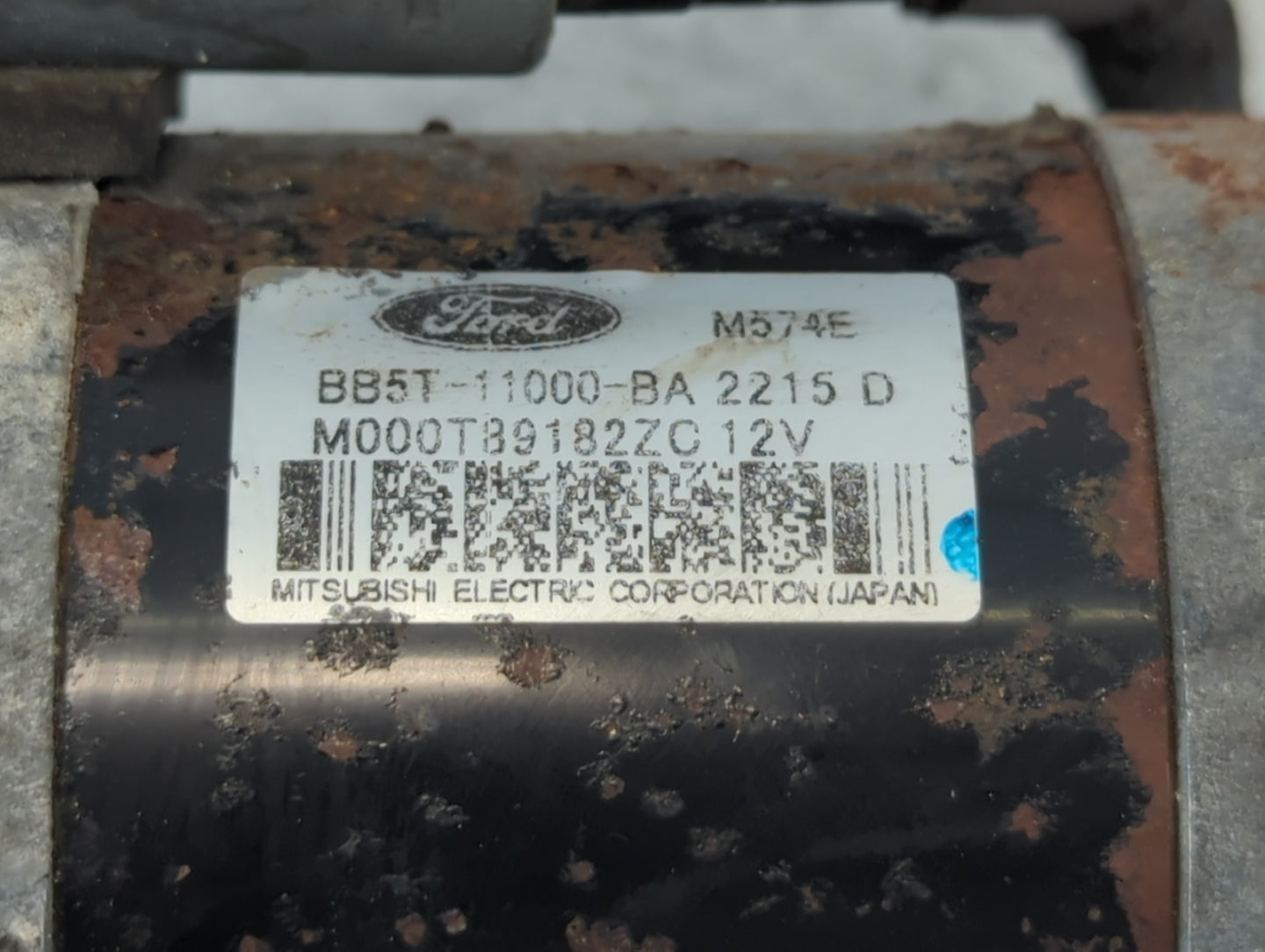 2012-2018 Ford Focus Car Starter Motor Solenoid OEM P/N:M000T89182ZC BB5T-11000-BA Fits OEM Used Auto Parts - Oemusedautopar