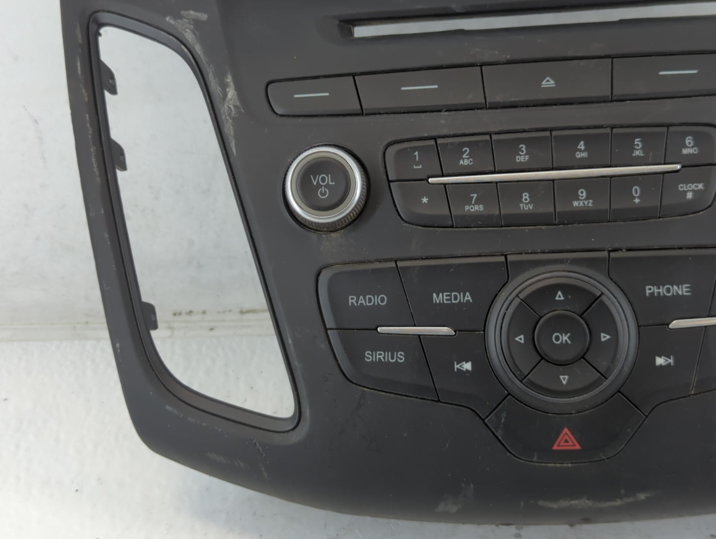 2015-2018 Ford Focus Radio AM FM Cd Player Receiver Replacement P/N:F1ET 18K811 KD Fits Fits 2015 2016 2017 2018 2019 OEM Us