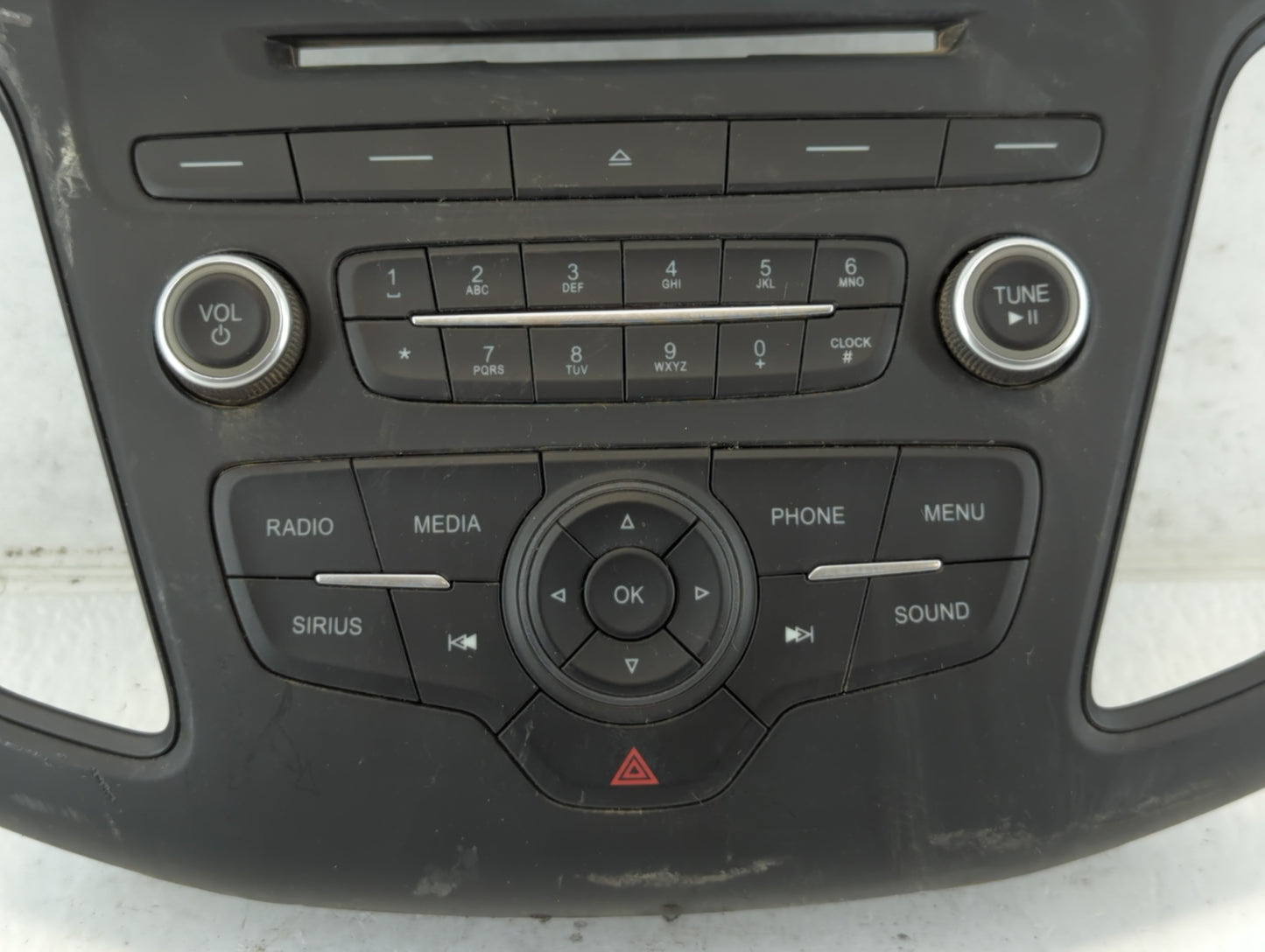 2015-2018 Ford Focus Radio AM FM Cd Player Receiver Replacement P/N:F1ET 18K811 KD Fits Fits 2015 2016 2017 2018 2019 OEM Us