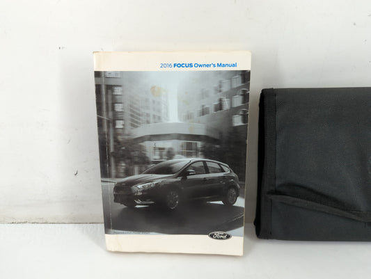 2016 Ford Focus Owners Manual Book Guide P/N:GM5J19A321AA OEM Used Auto Parts