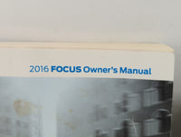2016 Ford Focus Owners Manual Book Guide P/N:GM5J19A321AA OEM Used Auto Parts - Oemusedautoparts1.com