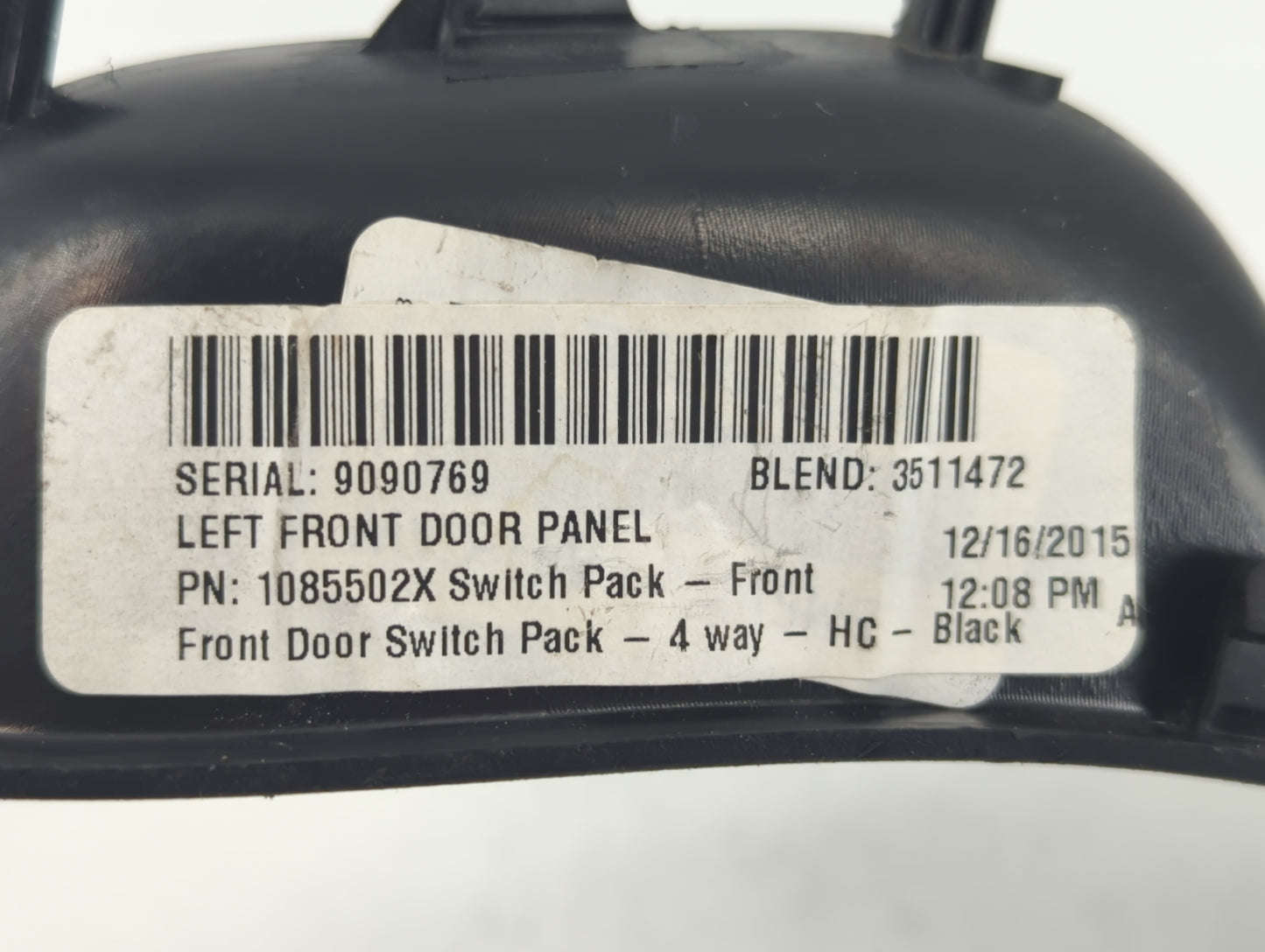 2015-2018 Ford Focus Master Power Window Switch Replacement Driver Side Left P/N:9090769 1085502X Fits OEM Used Auto Parts -