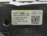 2015-2018 Ford Focus Climate Control Module Temperature AC/Heater Replacement P/N:F1ET-19980-JJ Fits Fits 2015 2016 2017 201