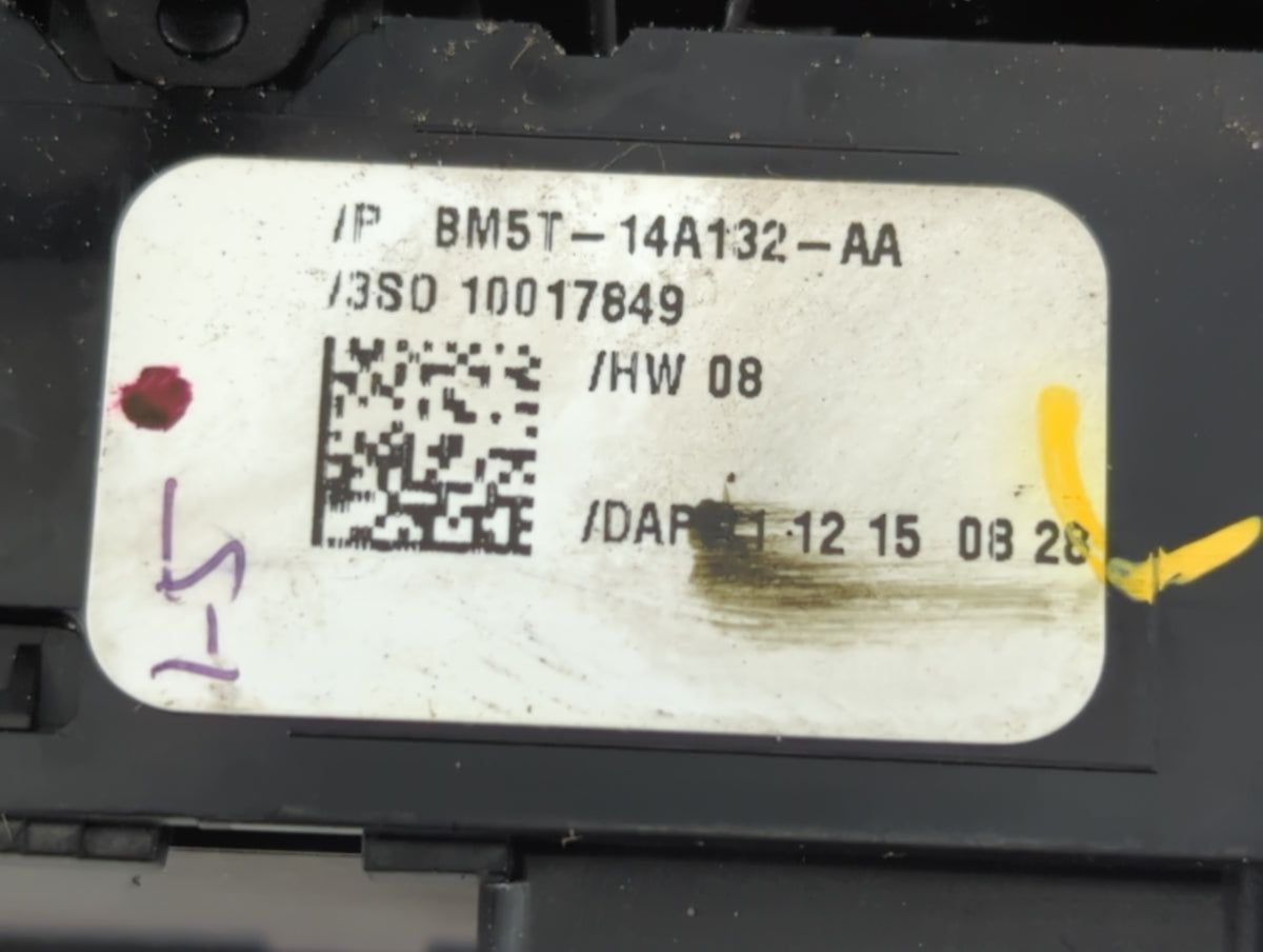 2012-2018 Ford Focus Master Power Window Switch Replacement Driver Side Left P/N:BM5T-14A132-AA Fits OEM Used Auto Parts - O