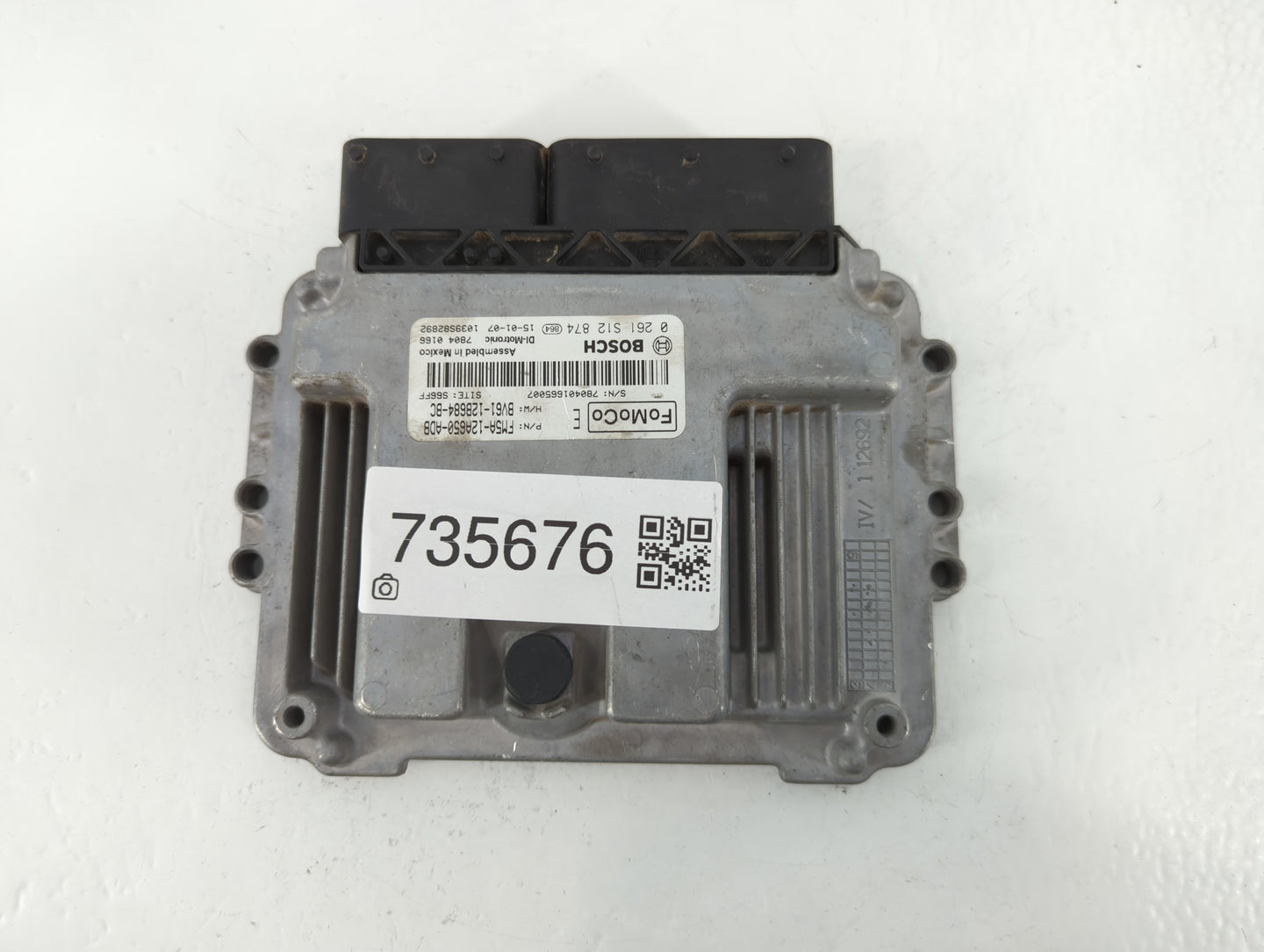 2013-2018 Ford Focus PCM Engine Control Computer ECU ECM PCU OEM P/N:0 261 S12 874 BV61-12B684-BC Fits OEM Used Auto Parts -