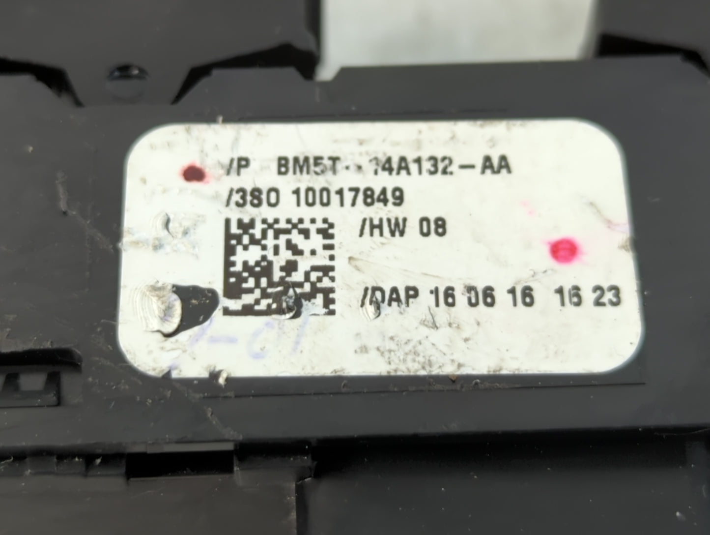 2012-2018 Ford Focus Master Power Window Switch Replacement Driver Side Left P/N:BM5T-14A132-AA Fits OEM Used Auto Parts - O