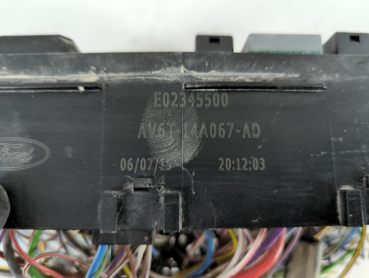 2016 Ford Focus Fusebox Fuse Box Panel Relay Module P/N:AV6T-14A067-AD E02345500 Fits OEM Used Auto Parts - Oemusedautoparts