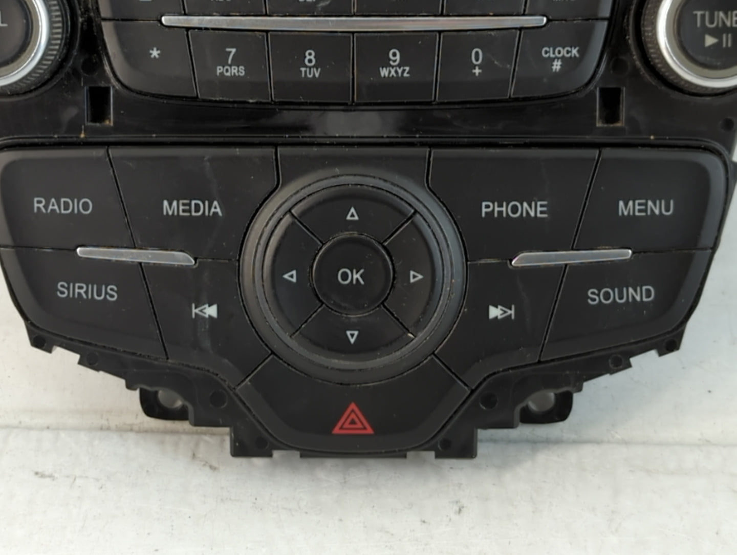 2015-2018 Ford Focus Radio AM FM Cd Player Receiver Replacement P/N:89C18EBD F1ET18K811KD Fits Fits 2015 2016 2017 2018 2019