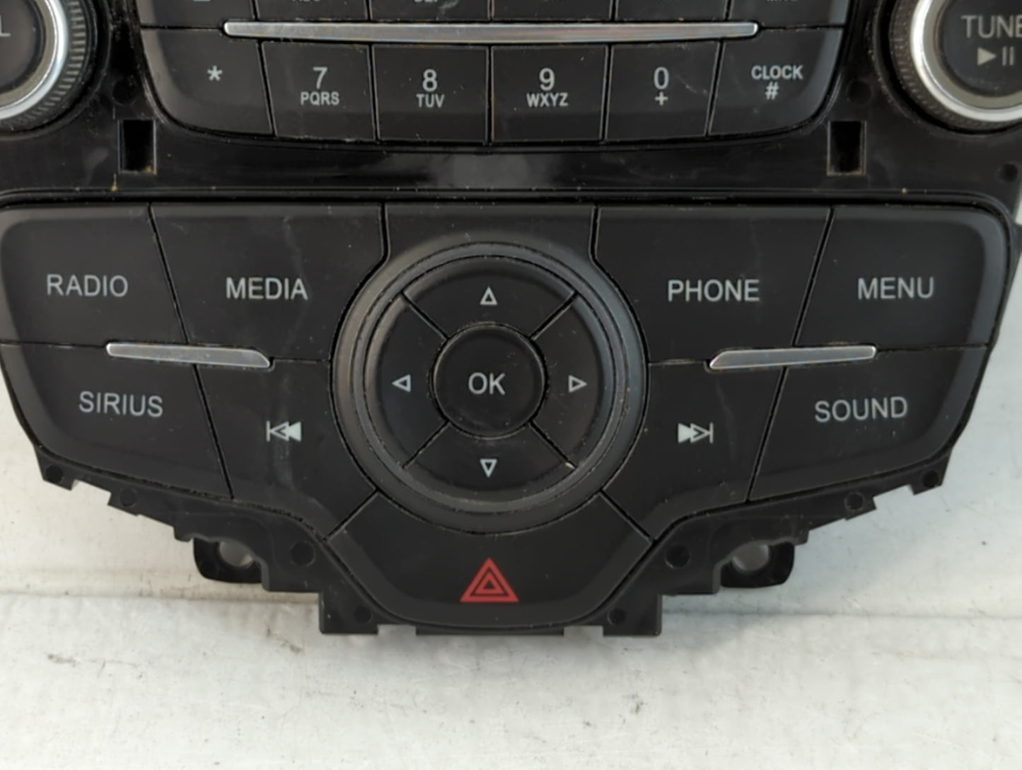 2015-2018 Ford Focus Radio AM FM Cd Player Receiver Replacement P/N:89C18EBD F1ET18K811KD Fits Fits 2015 2016 2017 2018 2019