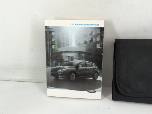 2016 Ford Focus Owners Manual Book Guide OEM Used Auto Parts