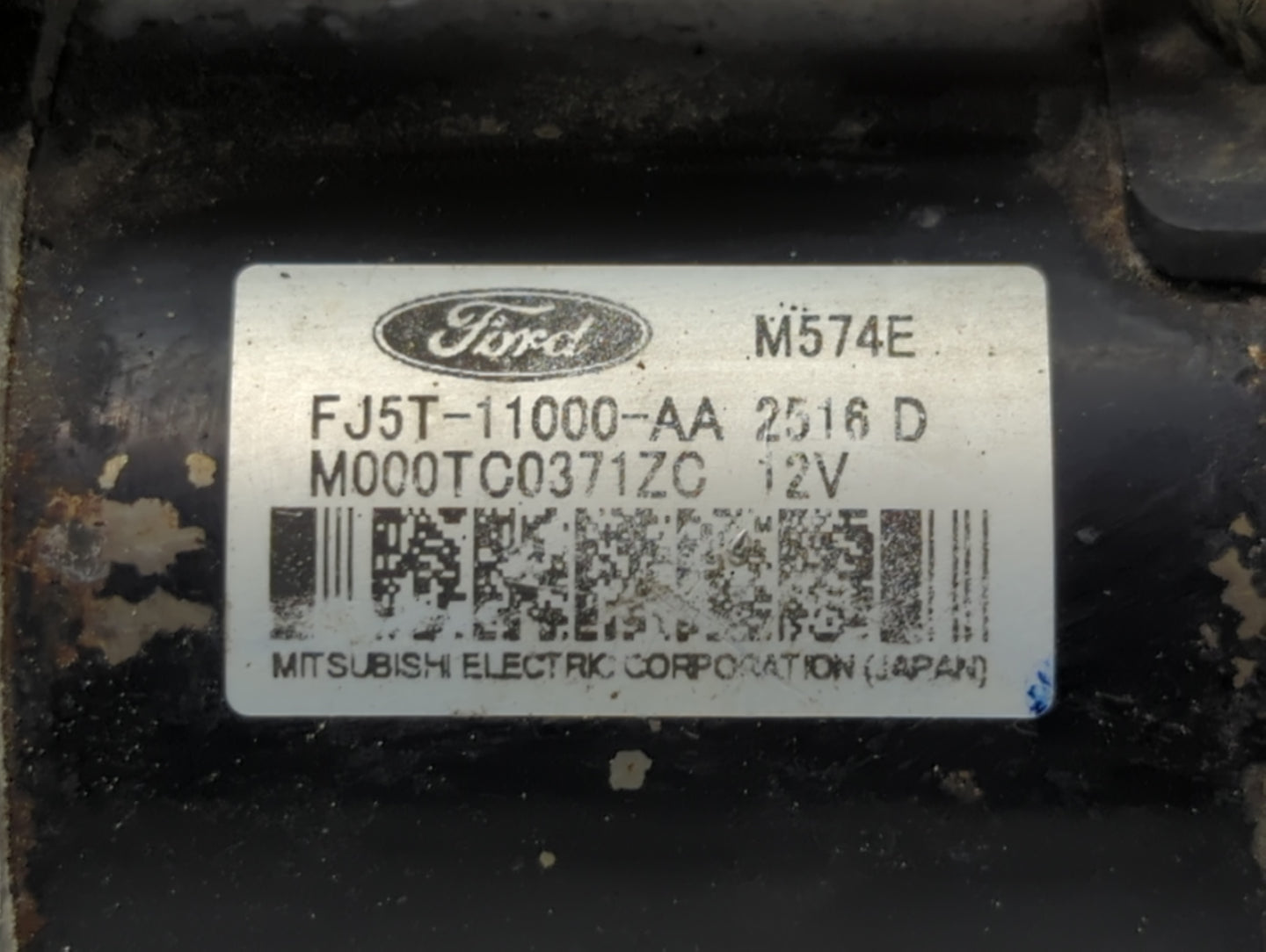 2012-2018 Ford Focus Car Starter Motor Solenoid OEM P/N:FJ5T-11000-AA M000TC0371ZC Fits OEM Used Auto Parts - Oemusedautopar