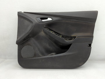 2015-2018 Ford Focus Passenger Front Door Oem Black - Oemusedautoparts1.com