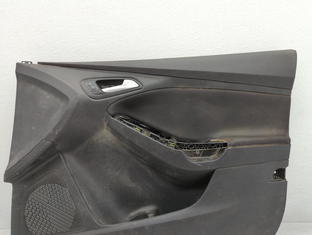 2015-2018 Ford Focus Passenger Front Door Oem Black - Oemusedautoparts1.com